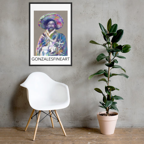 Pancho Villa Framed poster