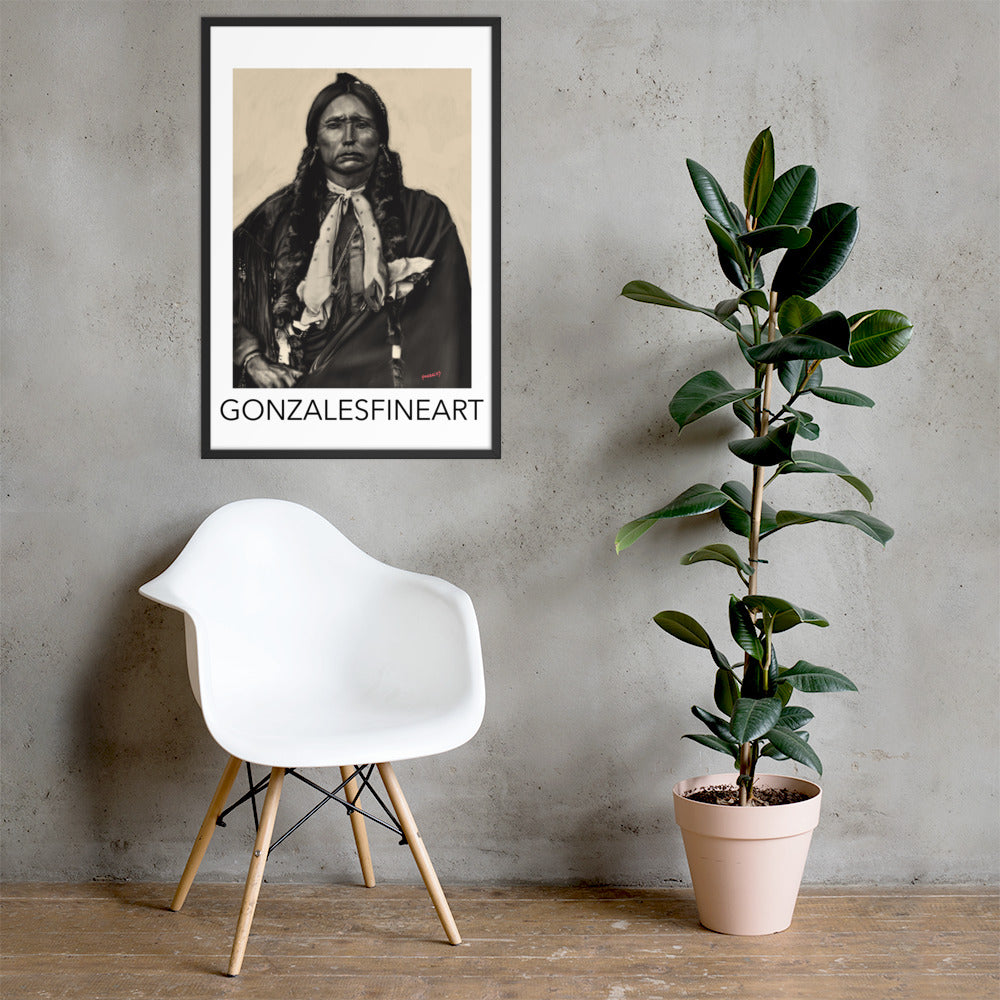 Quanah Parker Framed poster