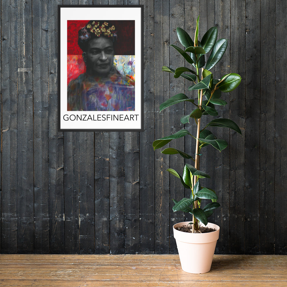 Frida Khalo Framed poster