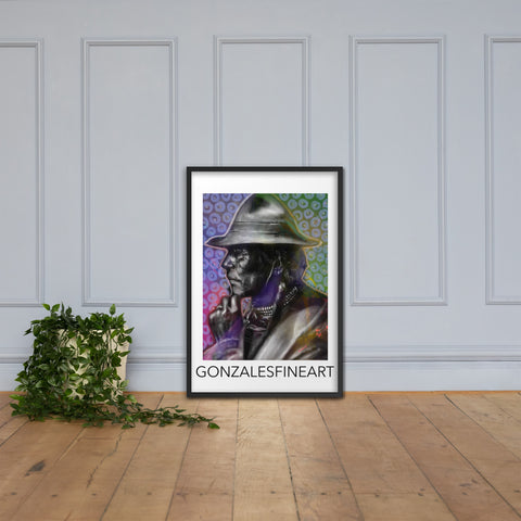 Chief Peepech Framed poster