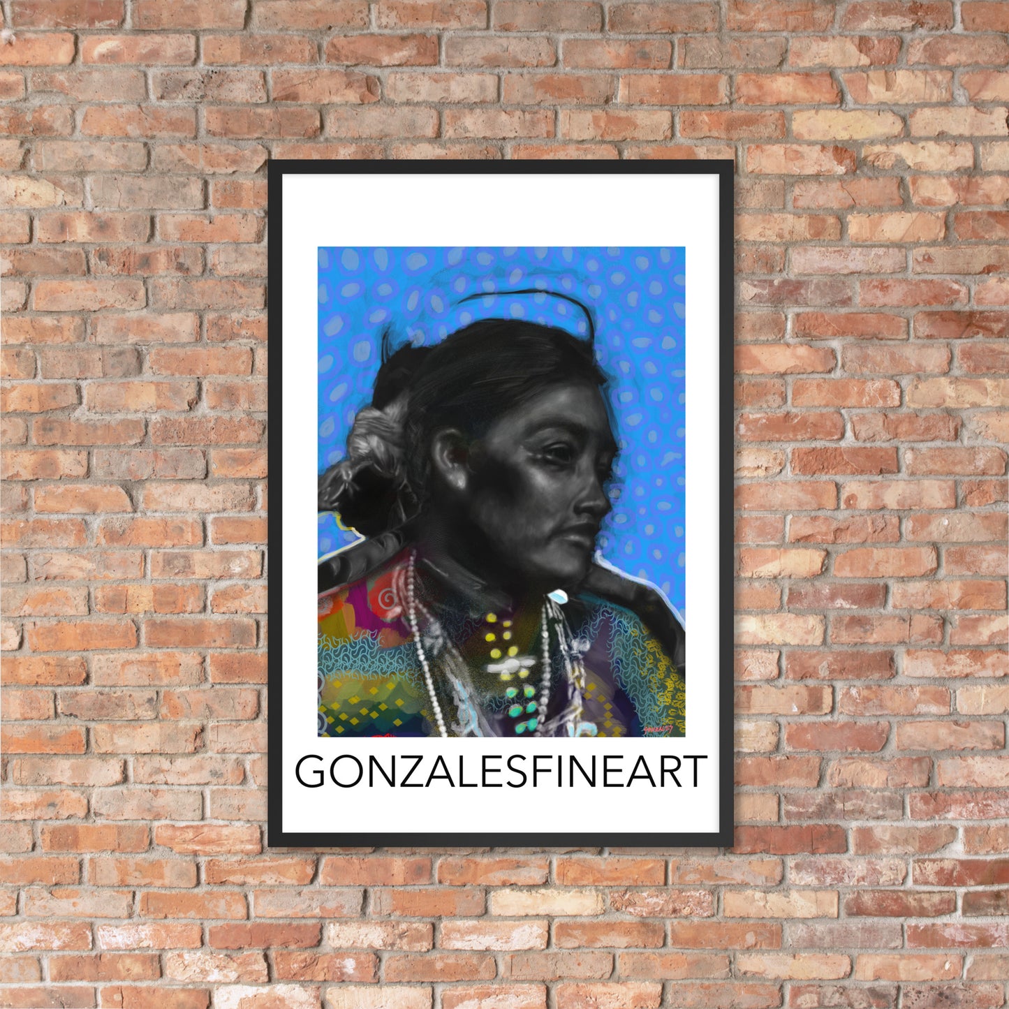 Zonie Navajo Framed poster