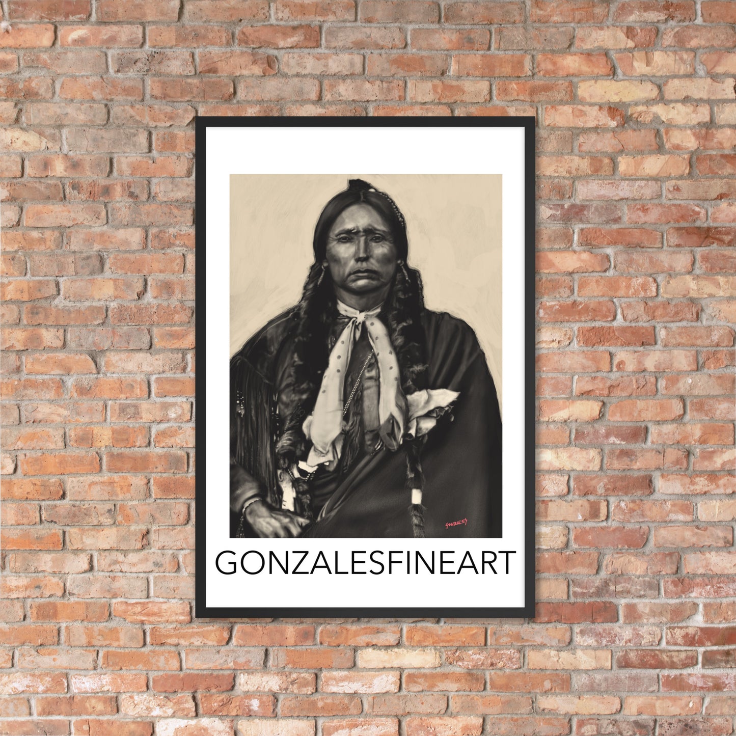 Quanah Parker Framed poster