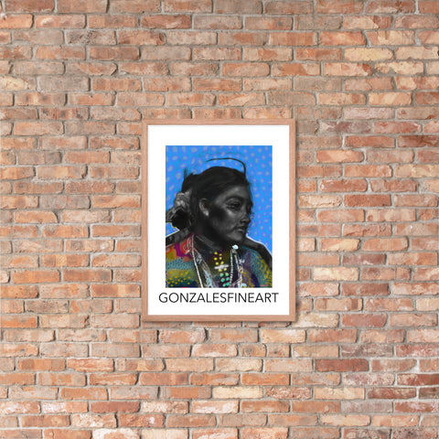 Zonie Navajo Framed poster