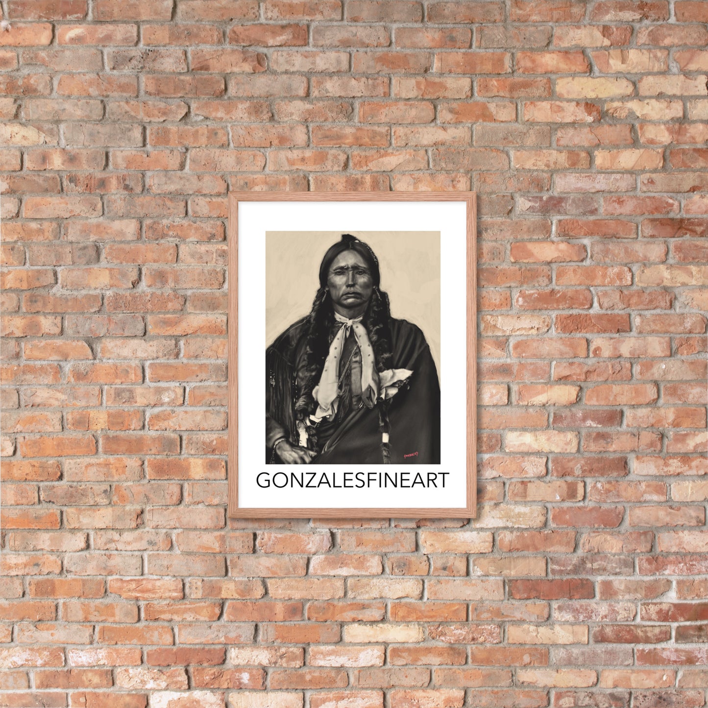 Quanah Parker Framed poster