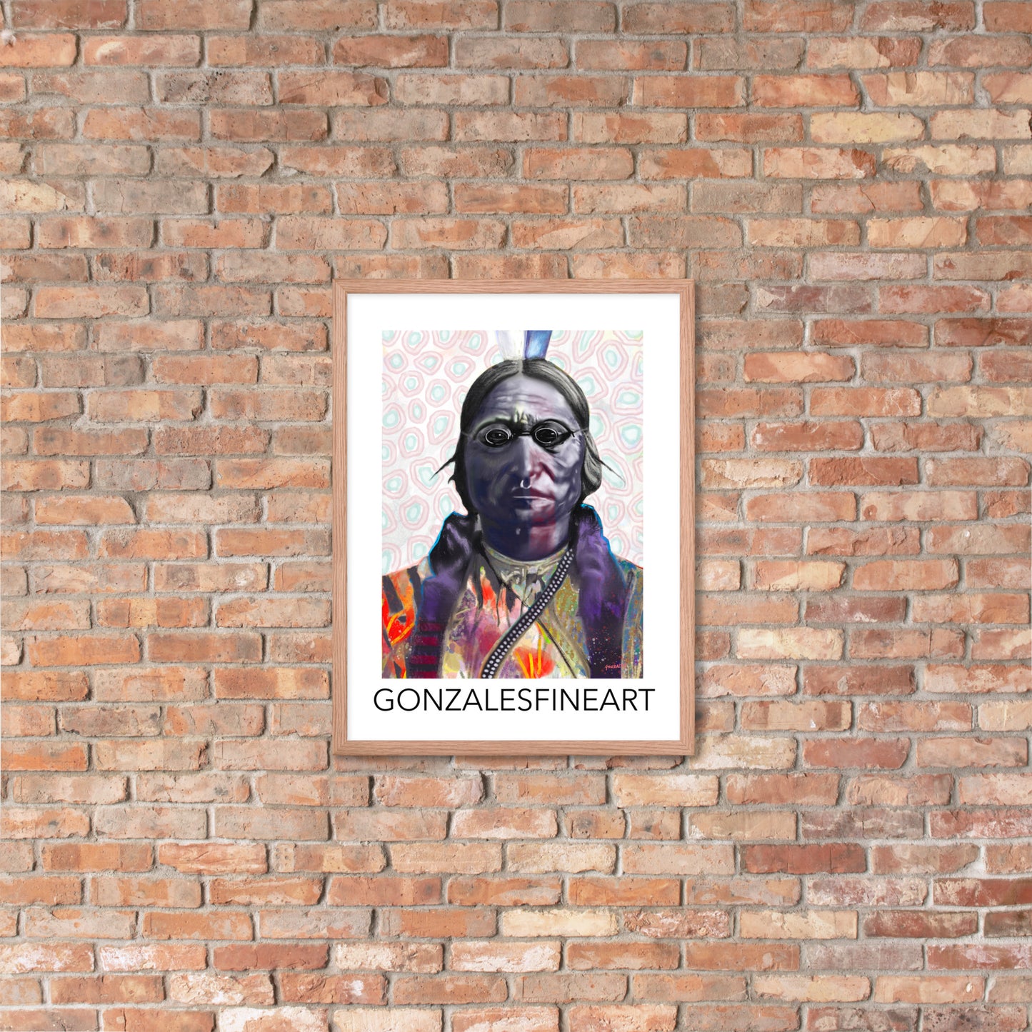 Sitting Bull Framed poster