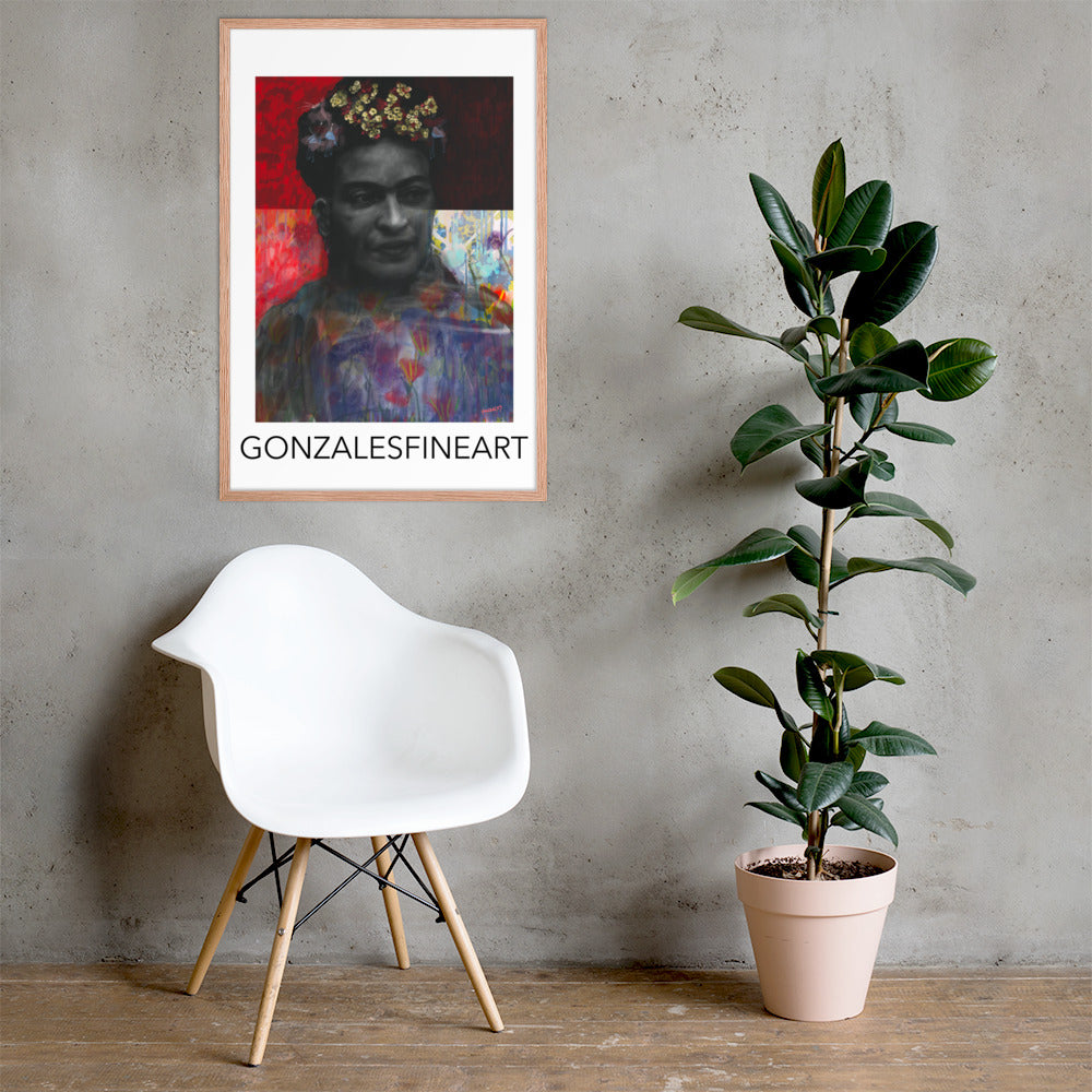 Frida Khalo Framed poster