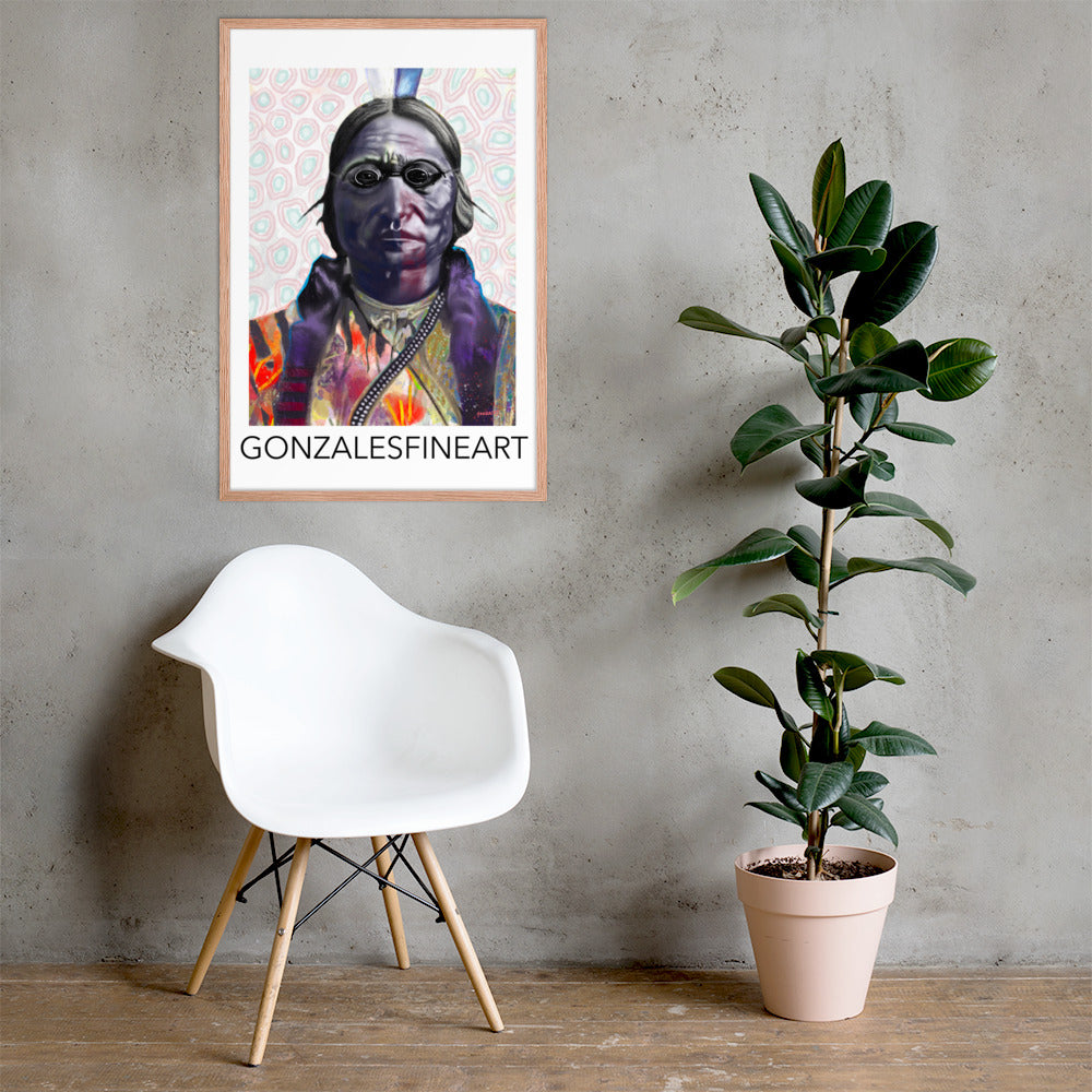 Sitting Bull Framed poster