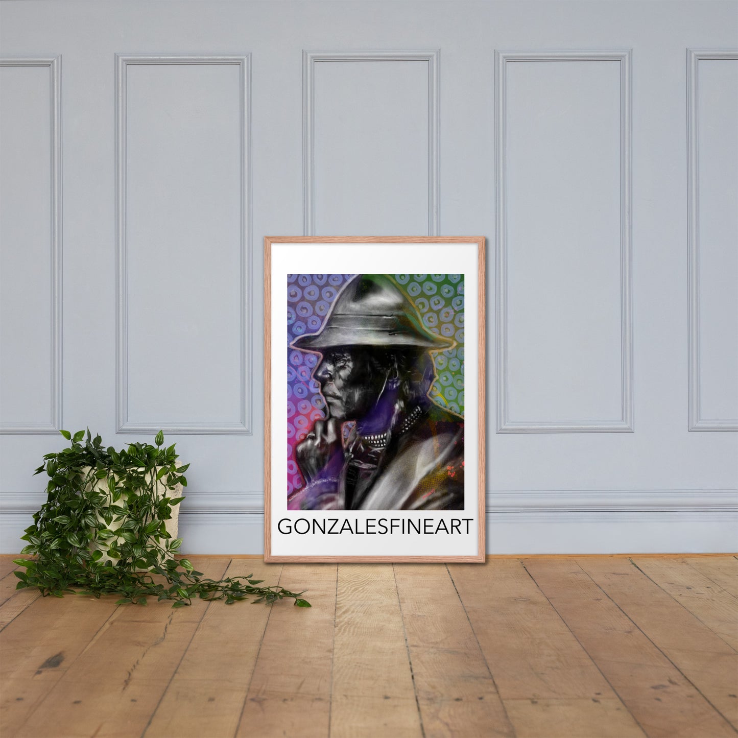 Chief Peepech Framed poster