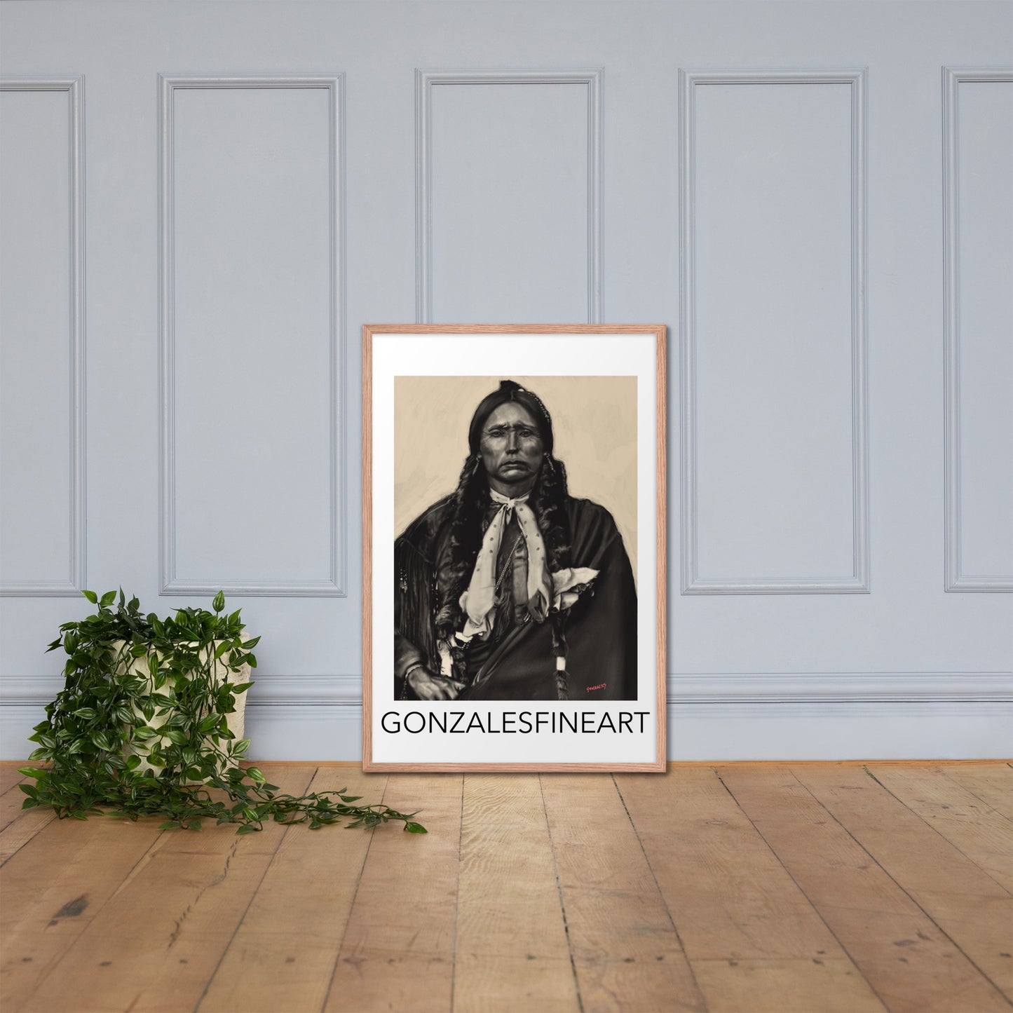 Quanah Parker Framed poster