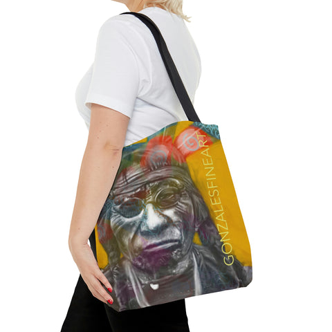 Chief Blue Horse Tote Bag