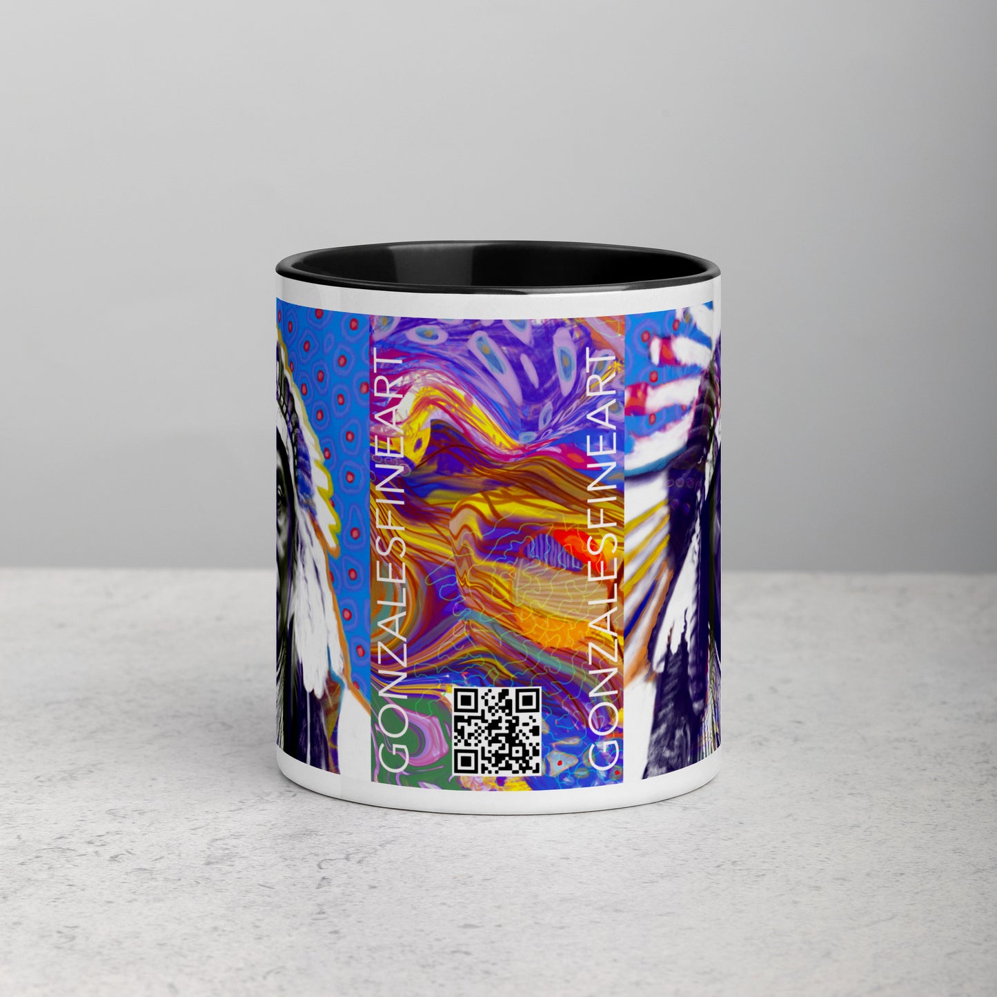 Chief Joseph Mug with Color Inside