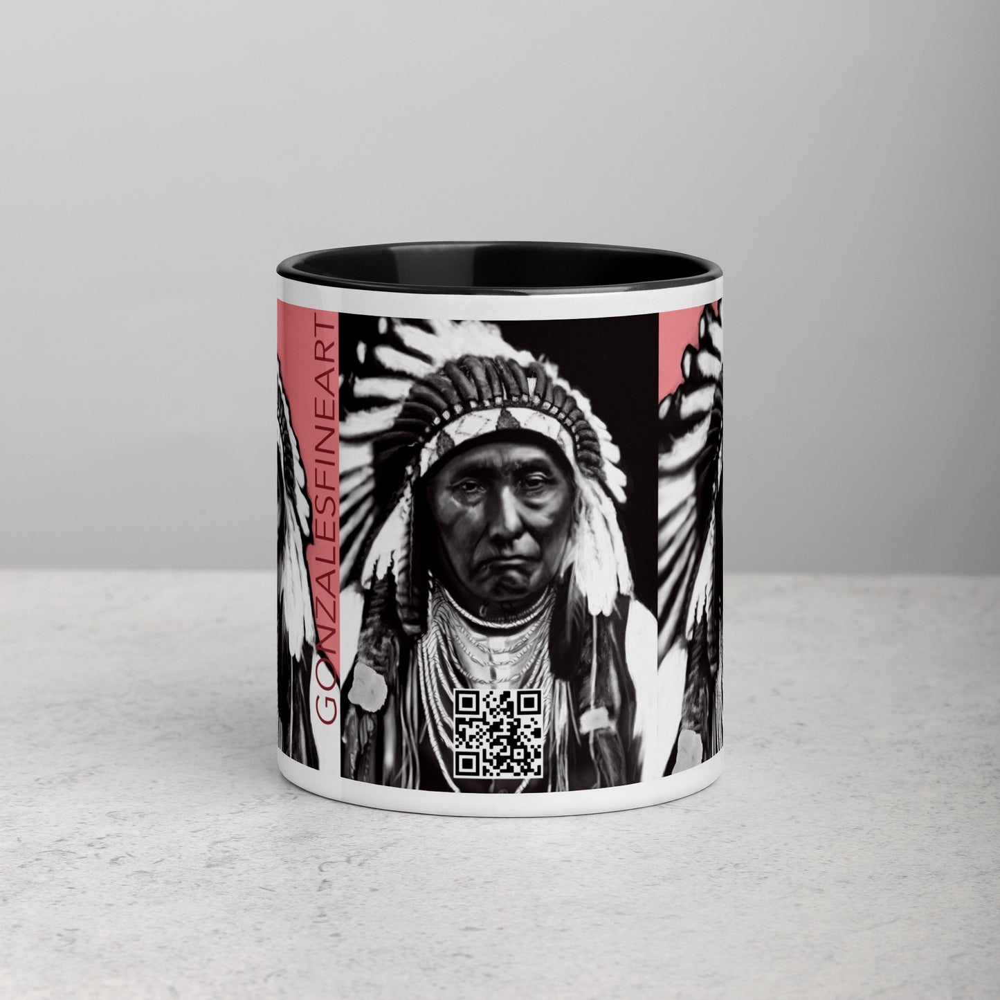 Chief Joseph Mug with Color Inside