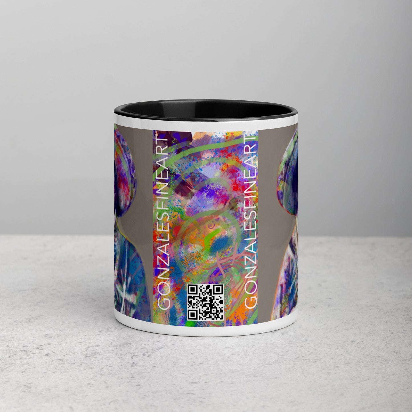 Pancho Villa Mug with Color Inside