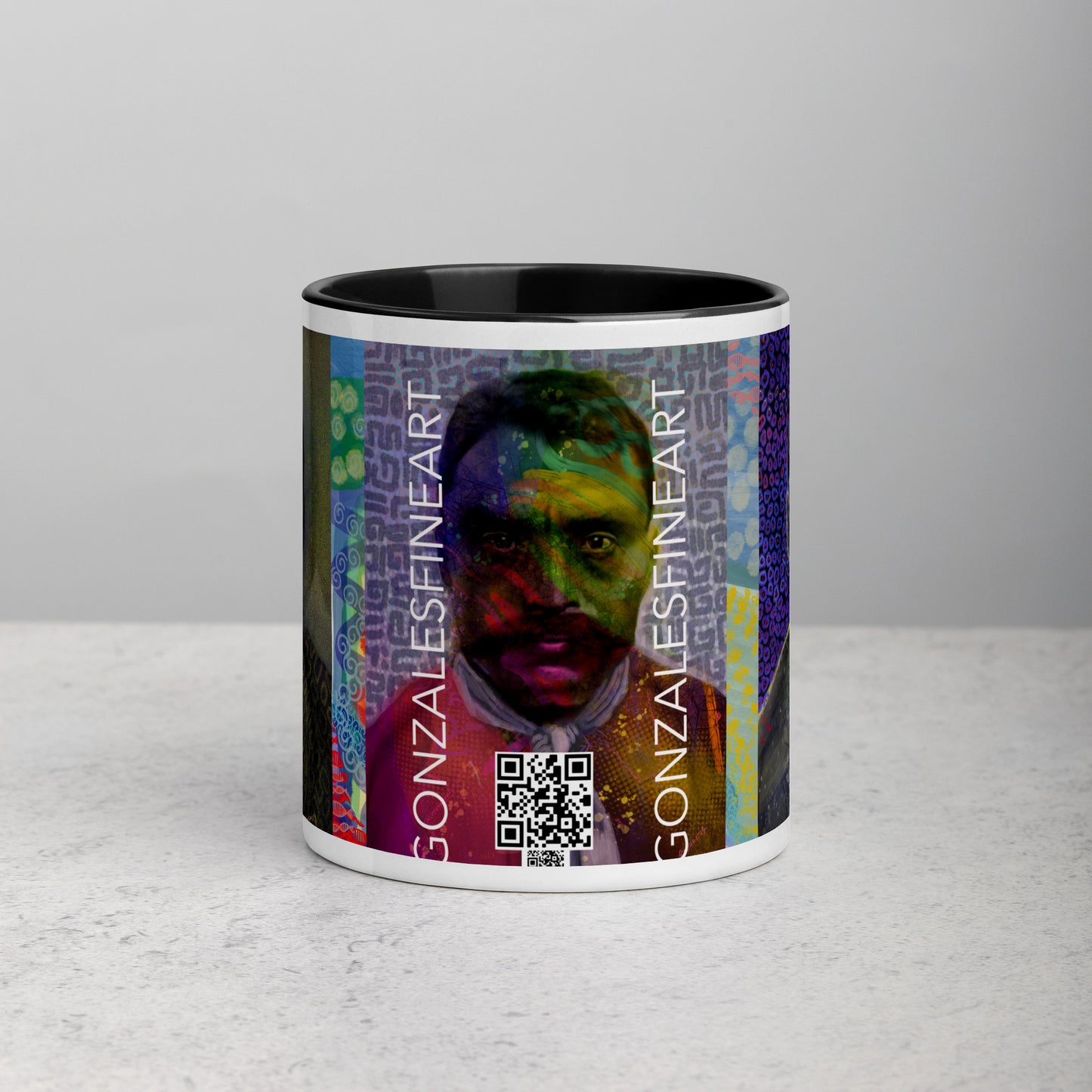 Zapata Mug with Color Inside