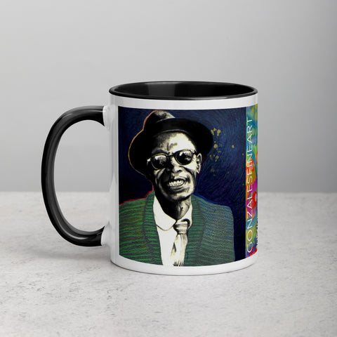 Lightnin Hopkins Mug with Color Inside