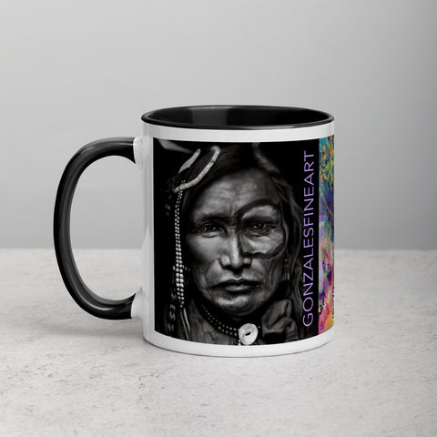 Iron White Man Mug with Color Inside