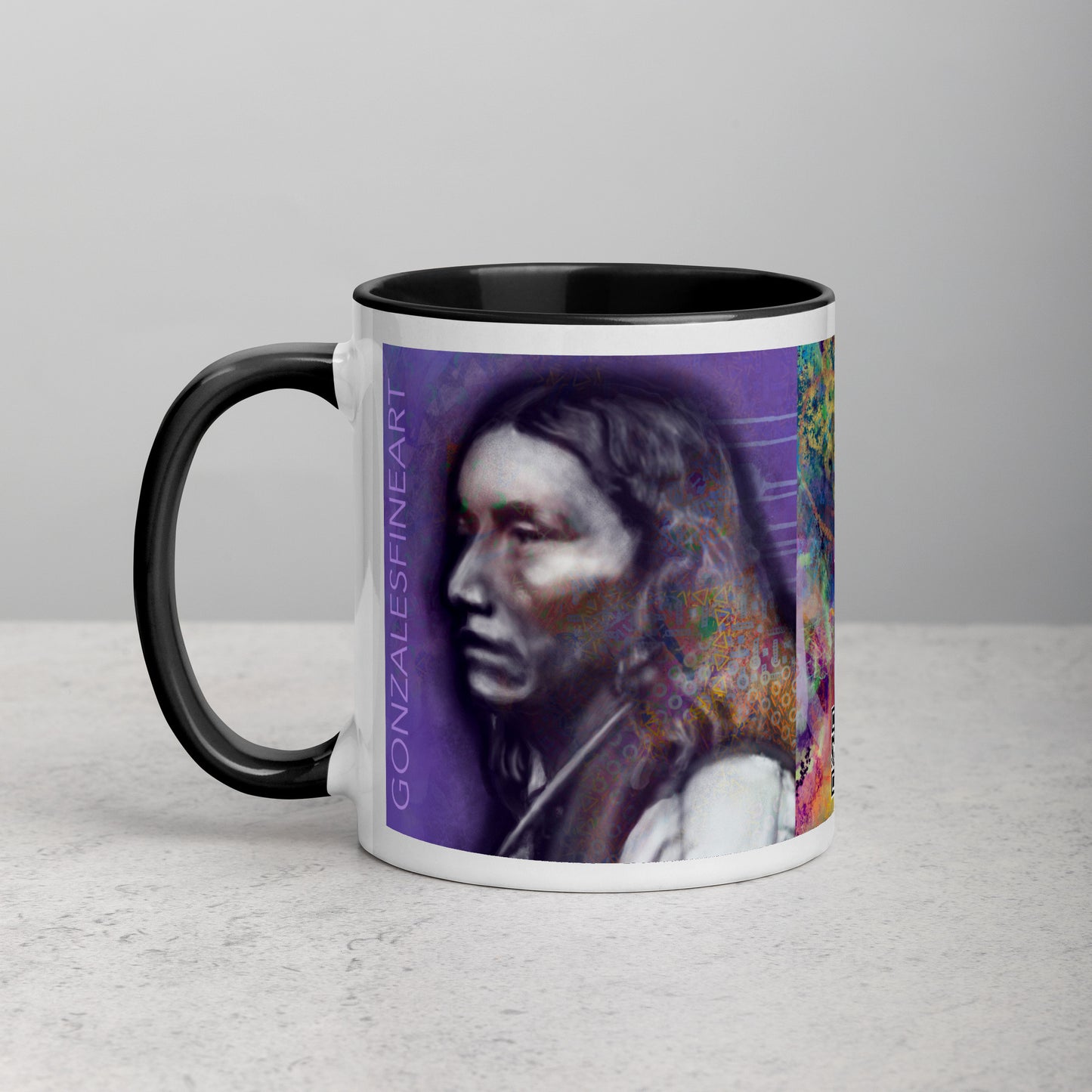 Cochise Mug with Color Inside