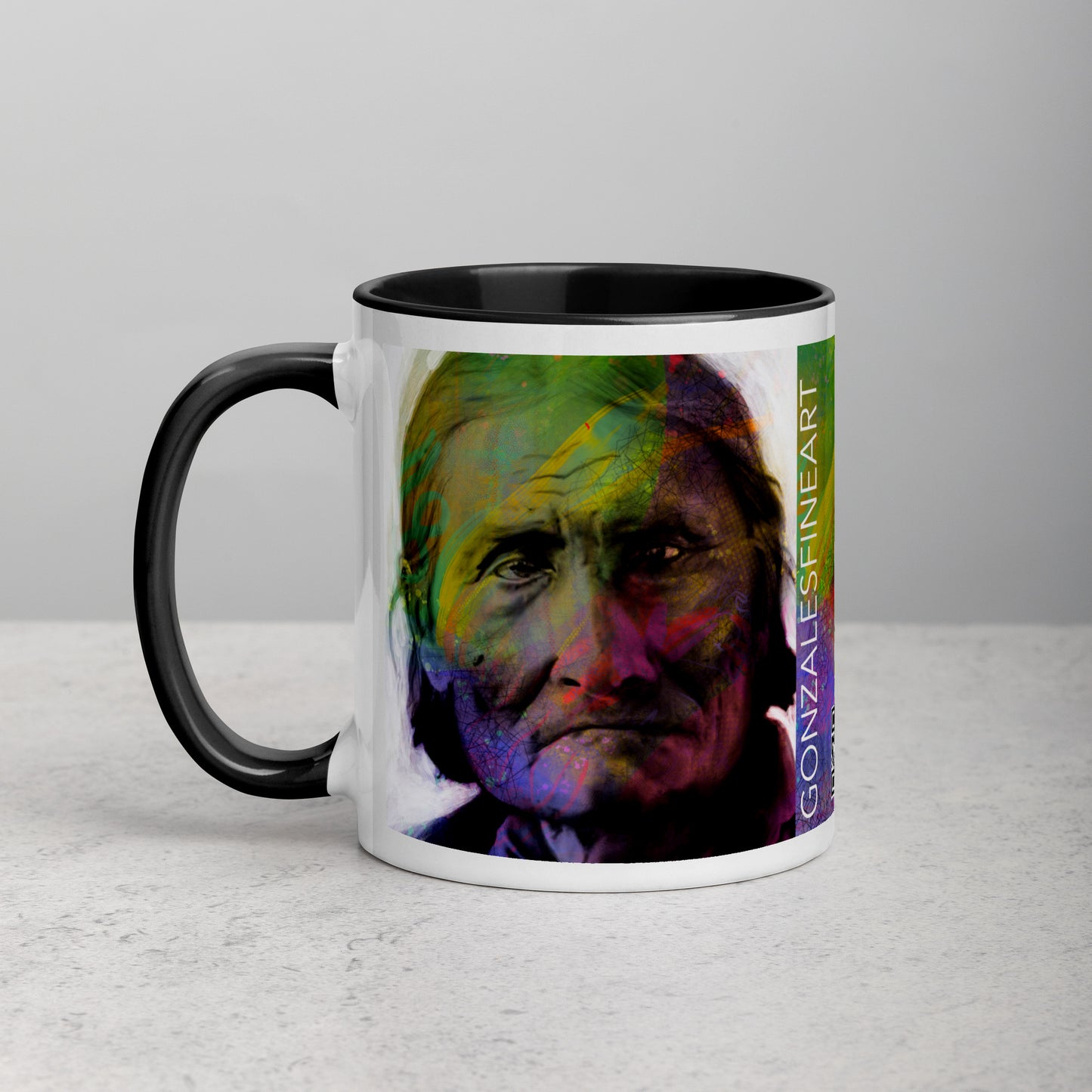 Geronimo Mug with Color Inside