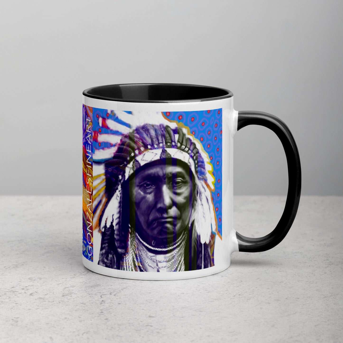 Chief Joseph Mug with Color Inside