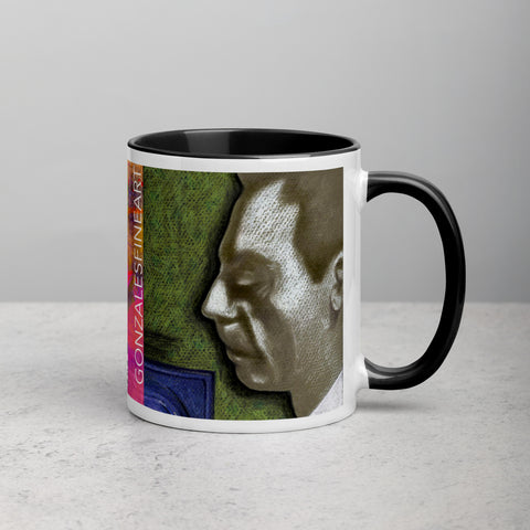 Man Ray Mug with Color Inside