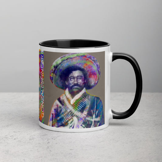 Pancho Villa Mug with Color Inside