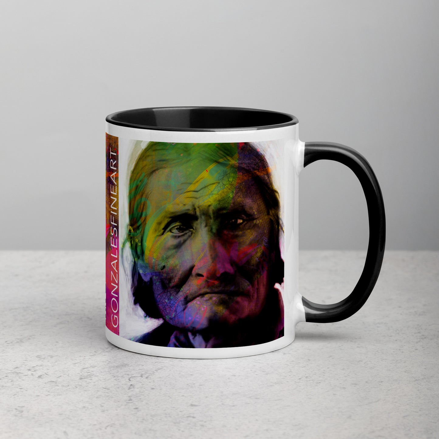 Geronimo Mug with Color Inside