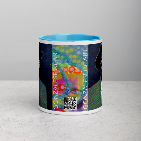 Lightnin Hopkins Mug with Color Inside