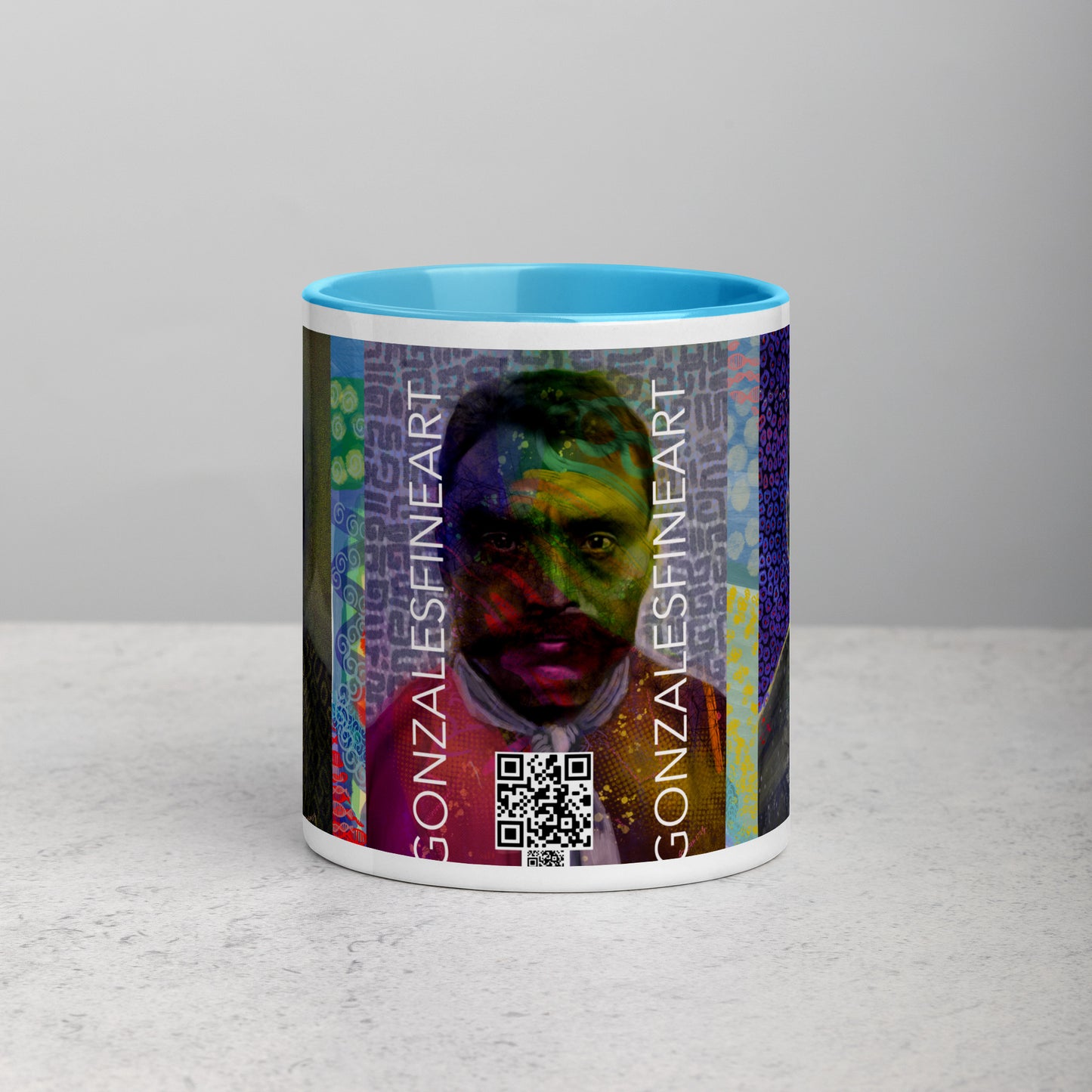 Zapata Mug with Color Inside