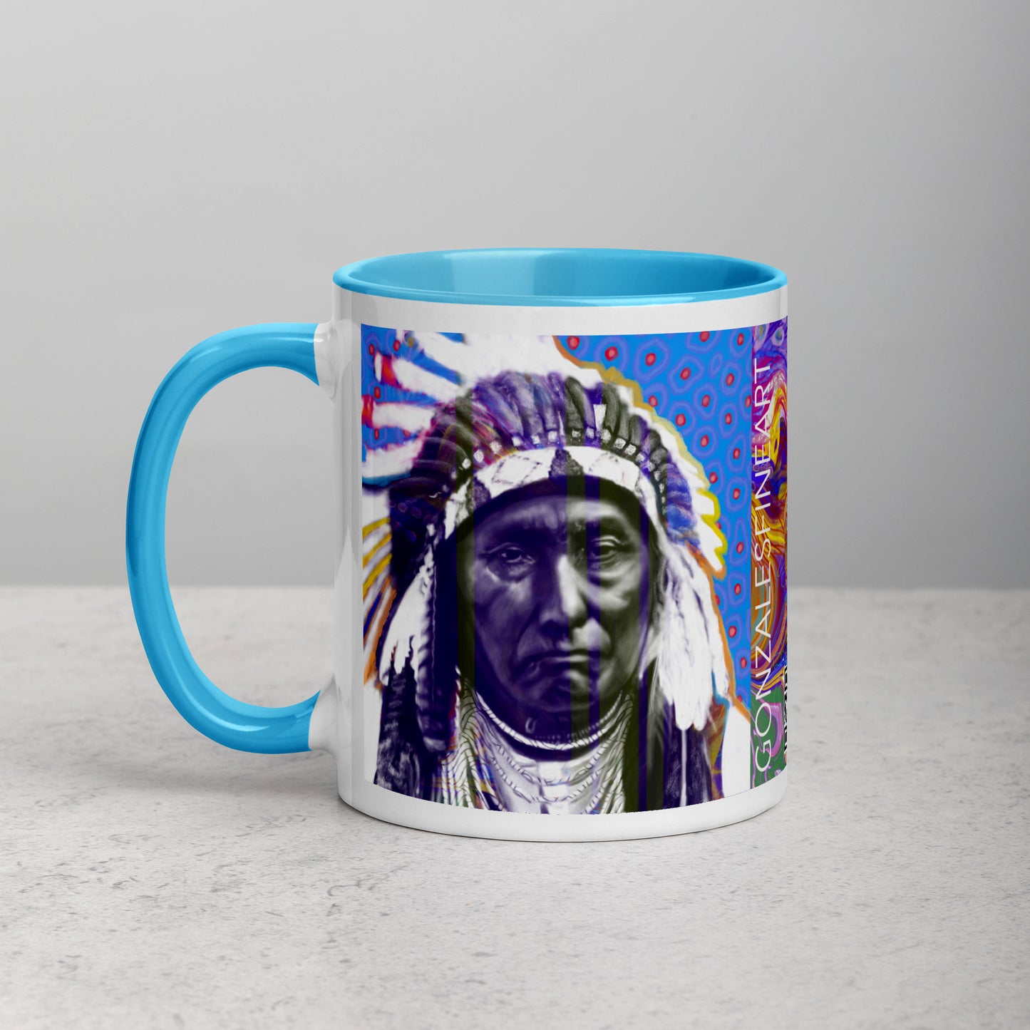 Chief Joseph Mug with Color Inside