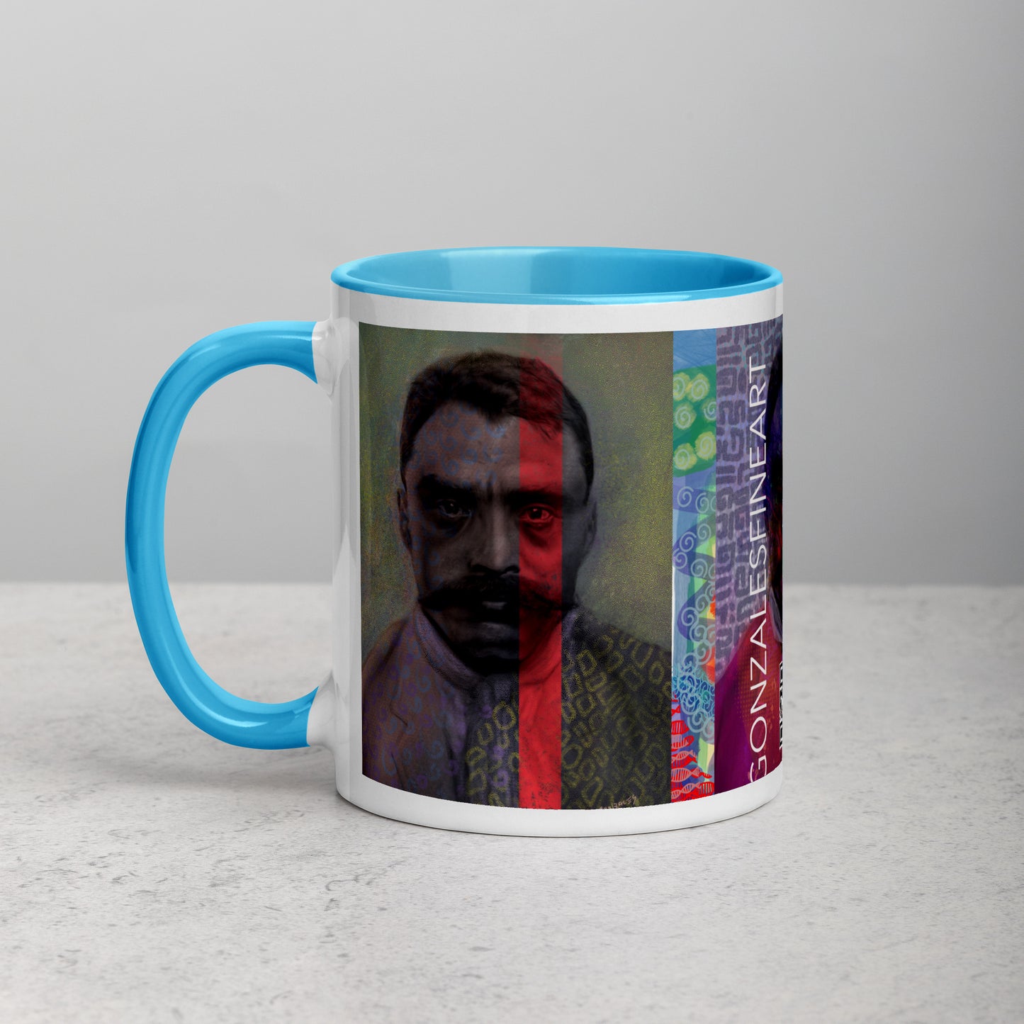 Zapata Mug with Color Inside