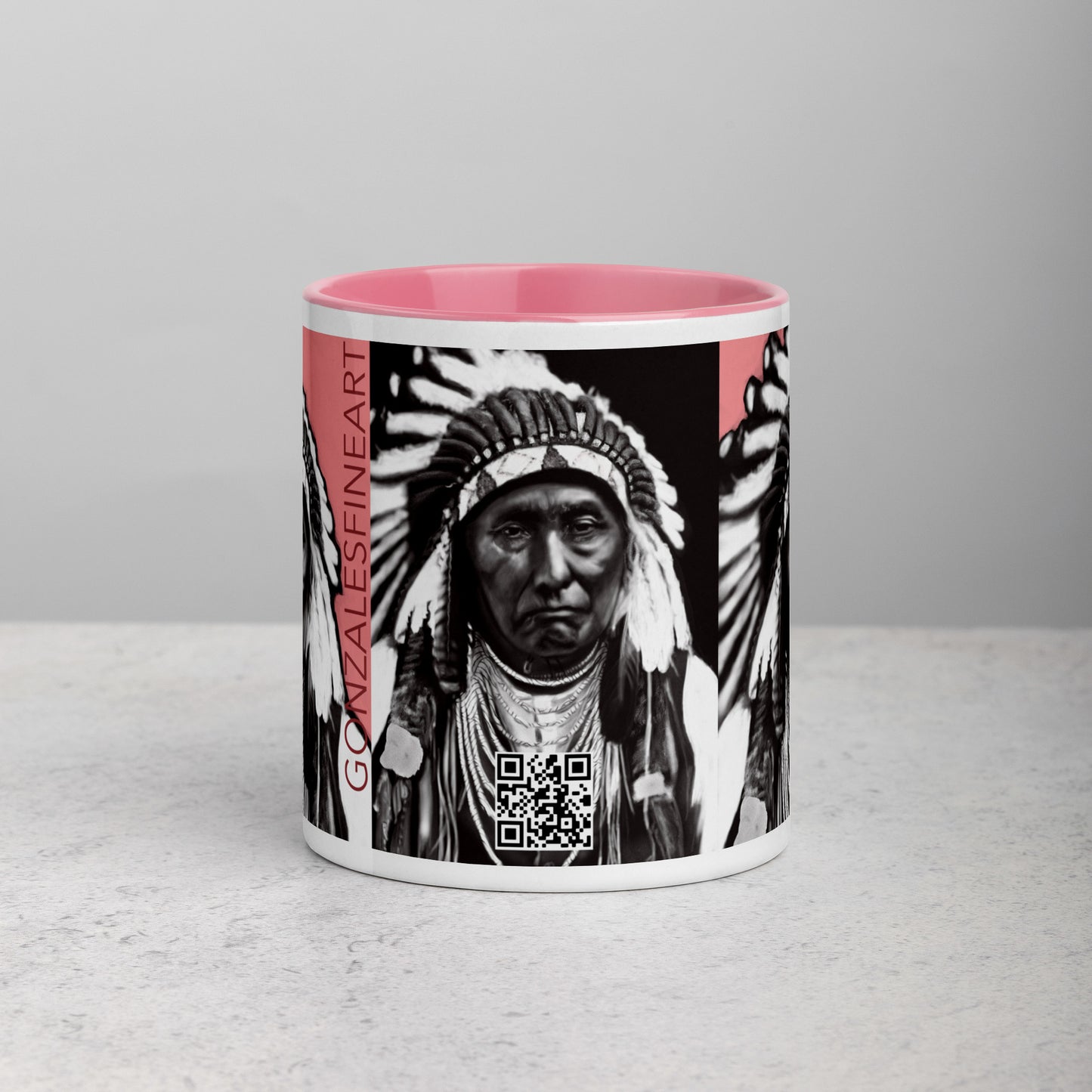 Chief Joseph Mug with Color Inside