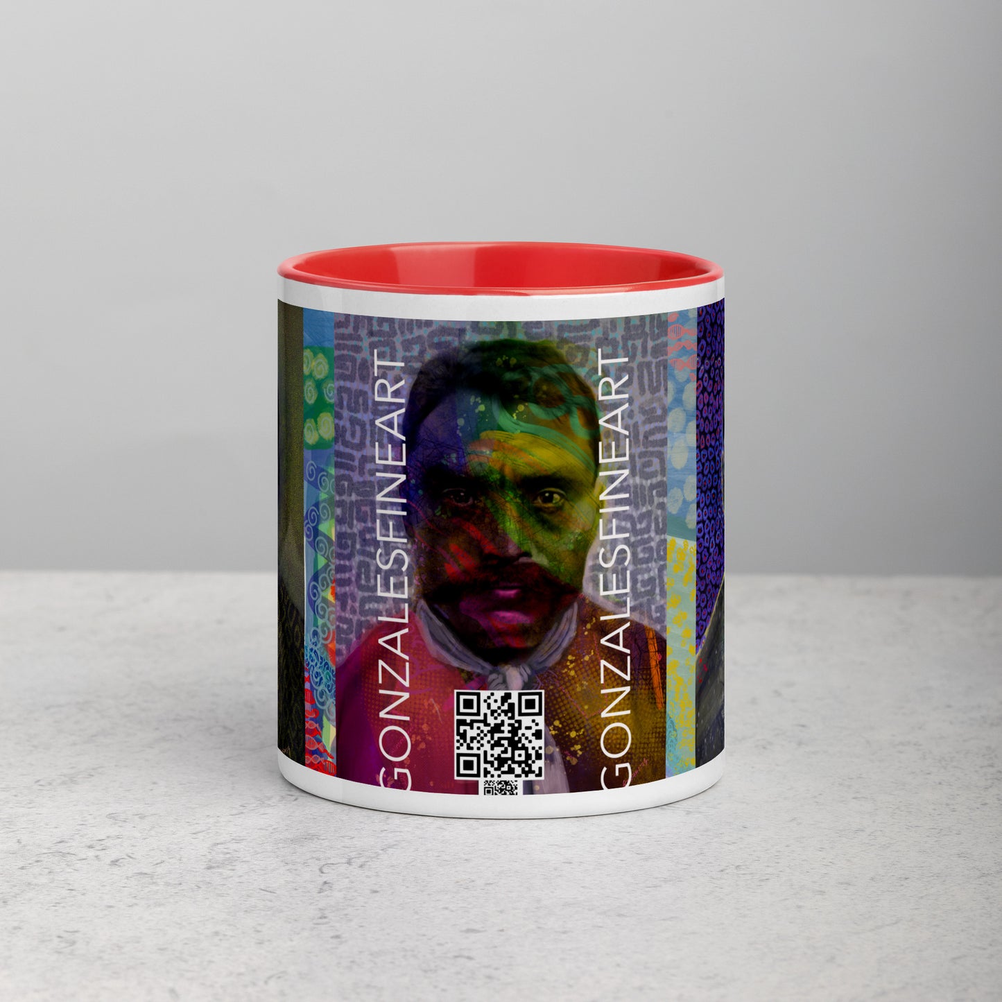 Zapata Mug with Color Inside