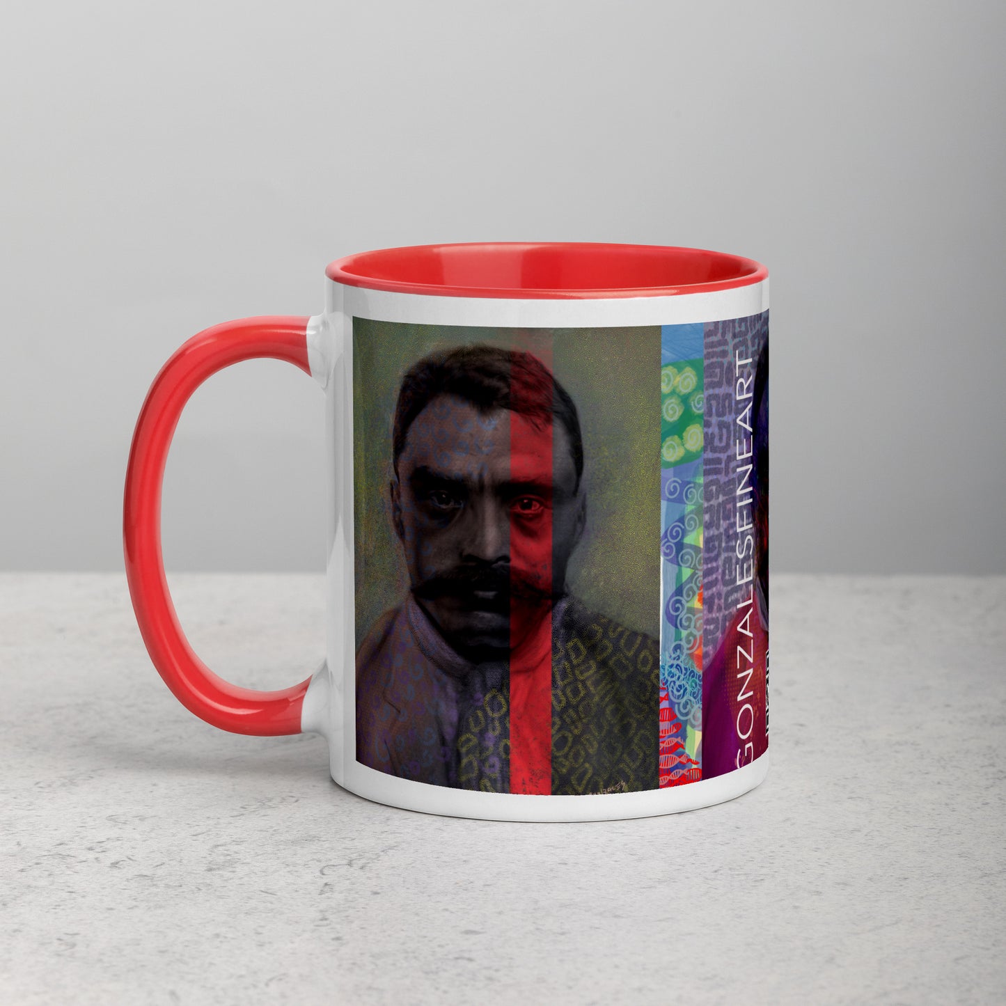 Zapata Mug with Color Inside