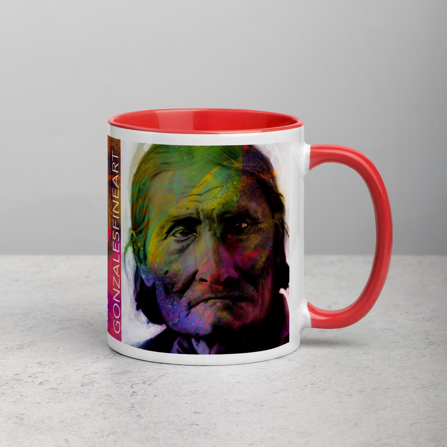 Geronimo Mug with Color Inside