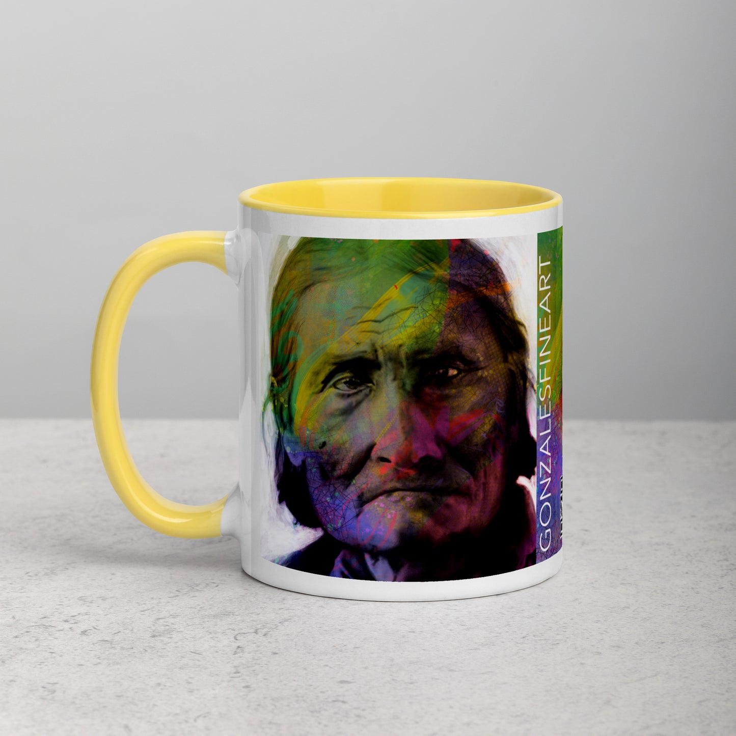 Geronimo Mug with Color Inside