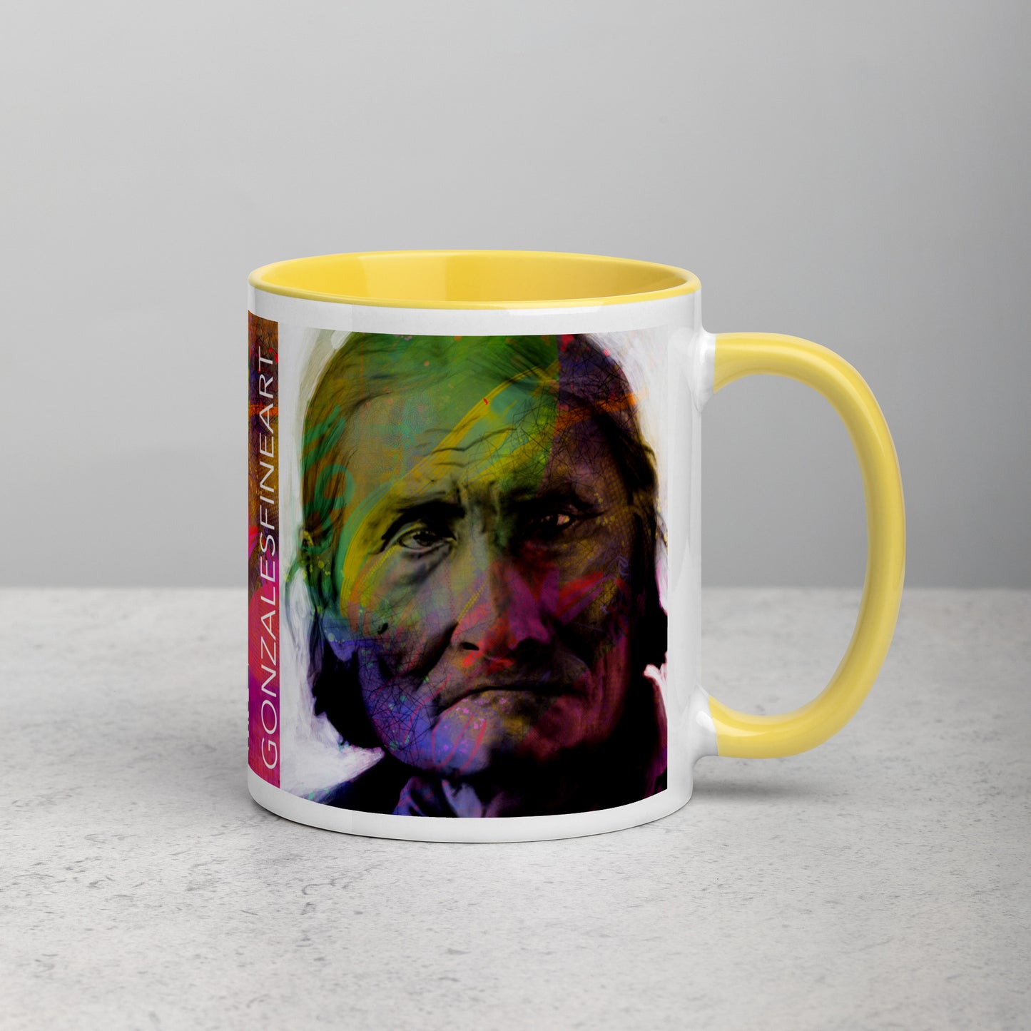 Geronimo Mug with Color Inside